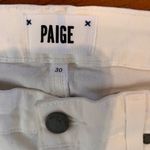 Paige  Women's Cream Skinny Jeans Photo 1