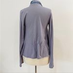 Velvet 100% cotton wrap open shirt/ cardigan NWT Blue Photo 3