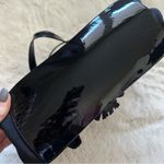 Stuart Weitzman  Black Patent And Nylon Bag Photo 5