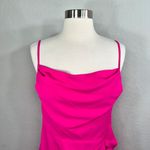 Amanda Uprichard Jasalina Ruched Mini Dress Hot Pink Photo 3