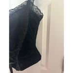 KILLSTAR Carrie Caustic  Black lace trim lace and velvet tank top S gothic Photo 7