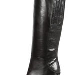 EUC Sigerson Morrison Chessa Black Knee‑High Leather Heeled Boots Elegant Sz 9.5 Photo 0