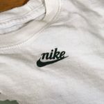 Nike  White and Green Graphic Tee Photo 2