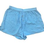 Urban Outfitters light blue lounge pajama shorts Photo 0