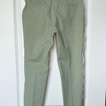 Akris Punto  green and white searsucker pants 6 Photo 6