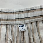 Old Navy Natural Stripe Linen Blend Wide Leg Lounge Pant S Photo 3