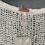 Free People NWT  Robyn Cable Knit Bell Sleeve Cropped Cardigan Sweater Women's XL Photo 6