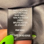 Torrid Plus Size 0X Metallic Faux Leather Moto Biker Jacket Silver Gray Photo 8