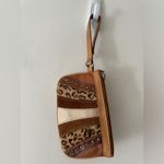 Fossil Animal Print Cheetah Small Leather Wristlet Clutch Photo 6