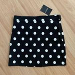 Forever 21 Denim Polka Dot Miniskirt Photo 0