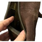 Stuart Weitzman  Ankle Boots
Brown Suede Heels Round
Toe Booties size 9.5 Photo 7