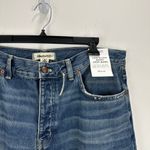 Madewell Petite Low Slung Baggy Crop Jean Croswell Wash Blue Relaxed US 30 P NWT Photo 11