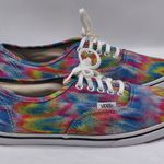 Vans  Y2K Retro Unisex Rainbow Tie Dye Sneakers Shoes Lace Up Low Top Preppy Photo 0