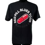 Maroon 5 Red Pill Blues Tour Concert Short Sleeve Black T Women’s S 2018 Graphic Photo 2