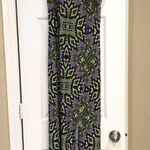 London Times  Sleeveless Print Dress double slits 6 Photo 0