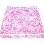Lilly Pulitzer pink floral skirt size 6 Photo 1