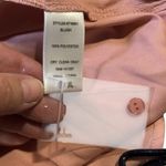 Abel the label ASTR The‎ Label Blush Pink Long Sleeve Button-Down Shirt Top Women's Size M Photo 3