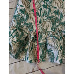 Aura  Size Small Dress A Line Ruffle Skirt Metallic Detail Sleeveless Party Dress Photo 7