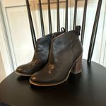 BP  black leather booties size 8 Photo 4