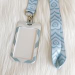 Blue heart lanyard with Id/ card holder Photo 3