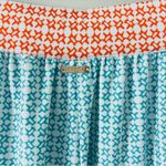 Cabana Life Blue White Tassel High Rise Palazzo Pants S Photo 5