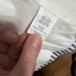 J.Crew  100% Linen School Boy Blue & Whiyr Striped Blazer Size 4.  Photo 5