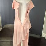Women’s Pink Chiffon 2 Piece Off Photo 6