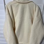 Nike  Women’s Cream Sherpa Fleece Zip Jacket | NWT | Size L Photo 6