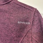 Spyder Plum Purple Full Zip Jacket Coat Zipper Pockets Womens Size Medium Photo 6