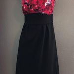 AB Studio  Evening Party Pencil Dress Red & Black Women’s Size XS - Small 2 Photo 3