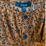 Trixxi ‎ Cheetah Print Button Front Mini Dress - L EUC Photo 3