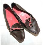 Tod's  Women Gommino Brown pink Leather driving Loafers Size 36.5 w dustbag Photo 1