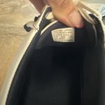 Tory Burch  Sport Ruffle Sneakers 9.5 White Navy‎ Calf Leather Lace Up Womens Photo 6