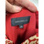 Majorelle  Shiloh Mini Dress Red Leopard Size M Photo 5
