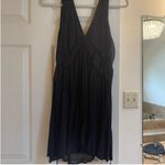 Free People  Mini Dress Black Photo 2