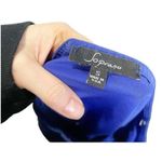 Soprano  Royal Blue One Shoudler Flowy Dress S A-line Grecian Knee Length Photo 4