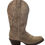 El General Rodeo Nubuck Boots EUC Size 8 S3858 Tan Photo 2