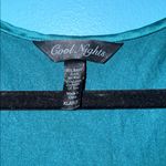 Cool Nights Teal quarter sleeve night gown Green Size XL Photo 3