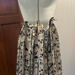 Banana Republic  Floral Pleated Skirt Black Cream Sz 6 EUC office workwear dressy Photo 1