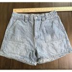 Wax Jean  Collection Light Wash Denim Jeans Skater Shorts Size Large Photo 2