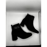 Paul Green  Sydney Buckle Bootie In Black Suede Combo AU6.5 Photo 12