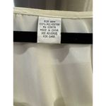 Bob Mackie Studio Womens 2-Piece Set 28W Ivory Silk Embroidered Shirt Jacket Photo 4