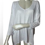 Kerisma  brand White Sweetheart neck 3/4 Sleeve lightweight stretch Top Photo 0