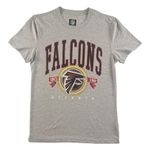 NFL Team Apparel NFL Atlanta Falcons "Since 1966" Women's Short Sleeve T-Shirt in Gray, S Photo 0
