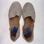 Verbenas Espadrilles Suede Leather Closed Toe Minimalist Luxury Shoes Size 40 Gray Photo 8