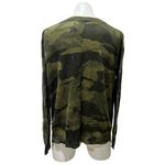 VICI Women's Camouflage Knit Long Sleeve Top Size L Green Casual Photo 7