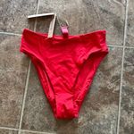 SKIMS Signature Swim Mid Waist Bottom Ruby Size XXS Photo 3