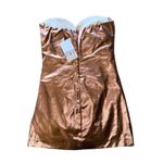 ZARA NWT  METTALIC GOLD JUMPSUIT MEDIUM BLOGGERS FAVE Photo 11