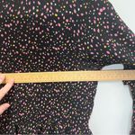 Jacqueline de Yong tiered floral midi dress black w/tiny floral print size 36/4 Photo 11