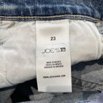 joe's jeans New Joe's Distressed High Rise Straight Ankle Jeans Dehlia Blue Size 23 Size 000 Photo 14